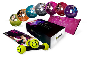 Used Zumba Fitness Exhilarate Body Shaping System w/Discs