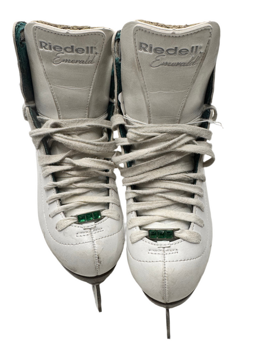 Used Riedell Emerald Figure Skates