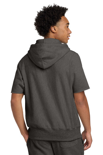 Load image into Gallery viewer, BL Softball Champion ® Reverse Weave ® Short Sleeve Hooded Sweatshirt

