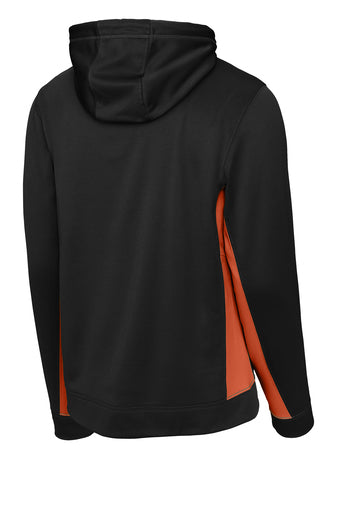 Load image into Gallery viewer, Fireants Adult Sport-Wick® Fleece Colorblock Hooded Pullover
