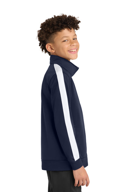 SF Eagles Youth Tricot Sleeve Stripe Track Jacket
