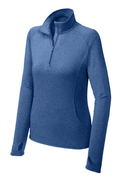 Load image into Gallery viewer, BK Selects Ladies Stretch 1/4 Zip
