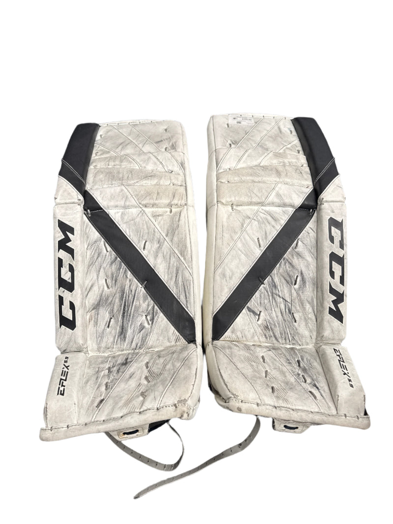Load image into Gallery viewer, Used CCM Eflex 5.9 31+1 Hockey Goalie Pads
