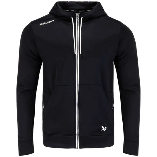 Bauer Fleece Zip Up Hoodie w/Logo