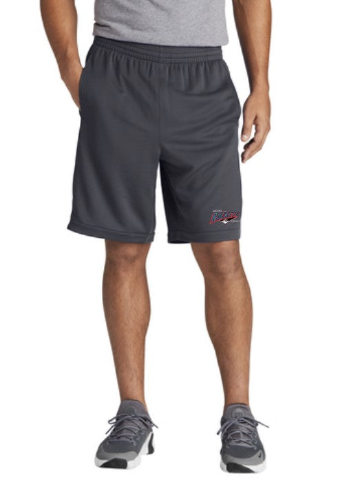 Tacoma Rockets 9 inch Adult Pocketed Performance Shorts