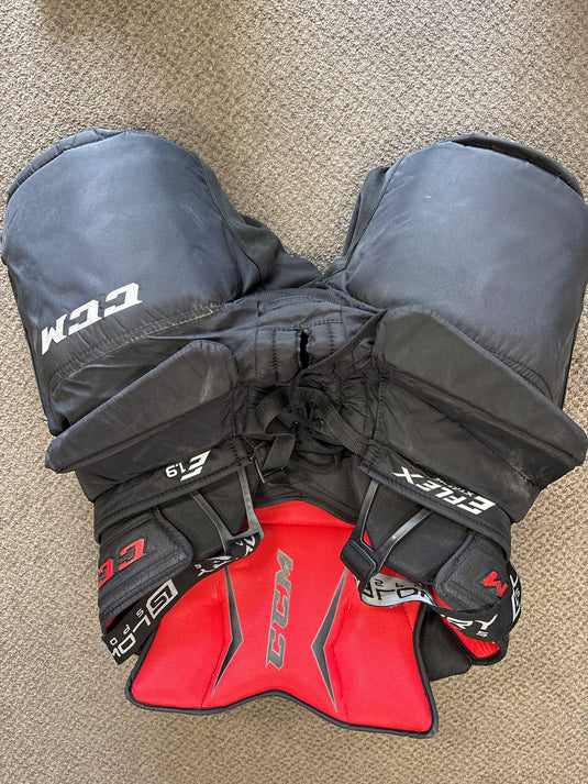 Used CCM Eflex E1.9 Sr. Large Hockey Goalie Pants
