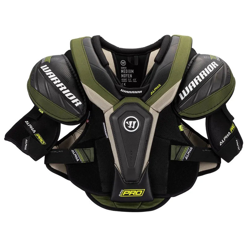 Load image into Gallery viewer, Warrior Alpha Pro Junior Hockey Shoulder Pads
