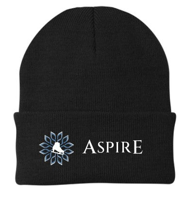Aspire Academy Solid Knit Beanie