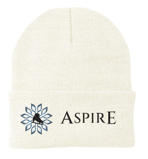Aspire Academy Solid Knit Beanie