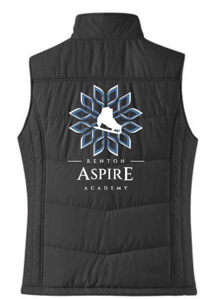 Load image into Gallery viewer, Aspire Academy Ladies Puffy Vest
