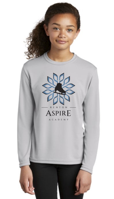 Load image into Gallery viewer, Aspire Academy Long Sleeve Performance Tee
