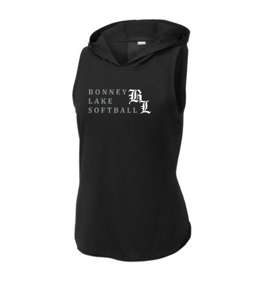 Bonney Lake Softball Ladies Hooded Tank Top