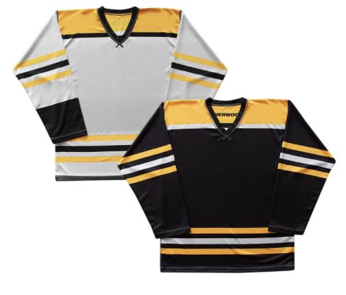 Kent Valley Selects Reversible Sherwood NHL Boston Hockey Jersey