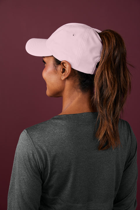 Load image into Gallery viewer, Femininome All-Day Performance Ponytail Hat

