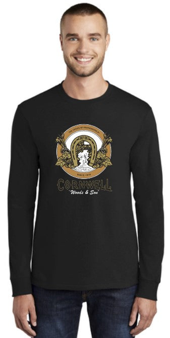 Cornwell Cotton Blend Long Sleeve Tee