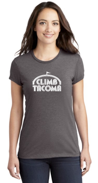 Load image into Gallery viewer, Climb Tacoma Womens' Fitted Perfect Tshirt
