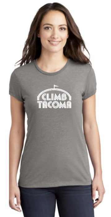 Load image into Gallery viewer, Climb Tacoma Womens' Fitted Perfect Tshirt
