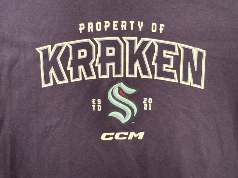Load image into Gallery viewer, CCM Seattle Kraken 'Property of' Tee
