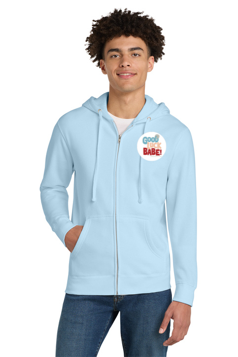 Load image into Gallery viewer, Femininomenons Double Logo V.I.T. Fleece Full-Zip Hoodie
