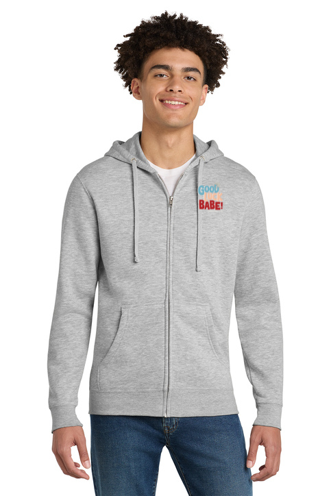Load image into Gallery viewer, Femininomenons Double Logo V.I.T. Fleece Full-Zip Hoodie
