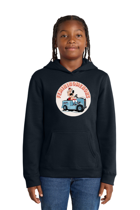 Load image into Gallery viewer, Femininomenons Youth V.I.T. Fleece Hoodie
