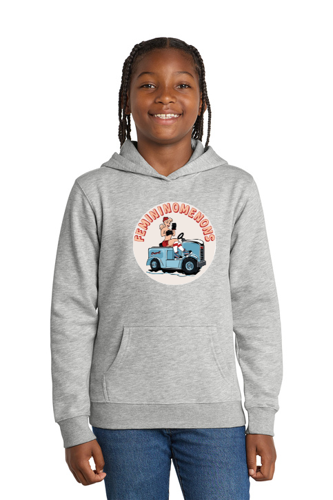 Load image into Gallery viewer, Femininomenons Youth V.I.T. Fleece Hoodie
