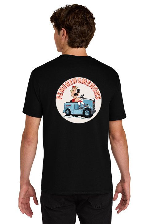 Load image into Gallery viewer, Femininomenons Double Logo Softstyle Midweight Tee
