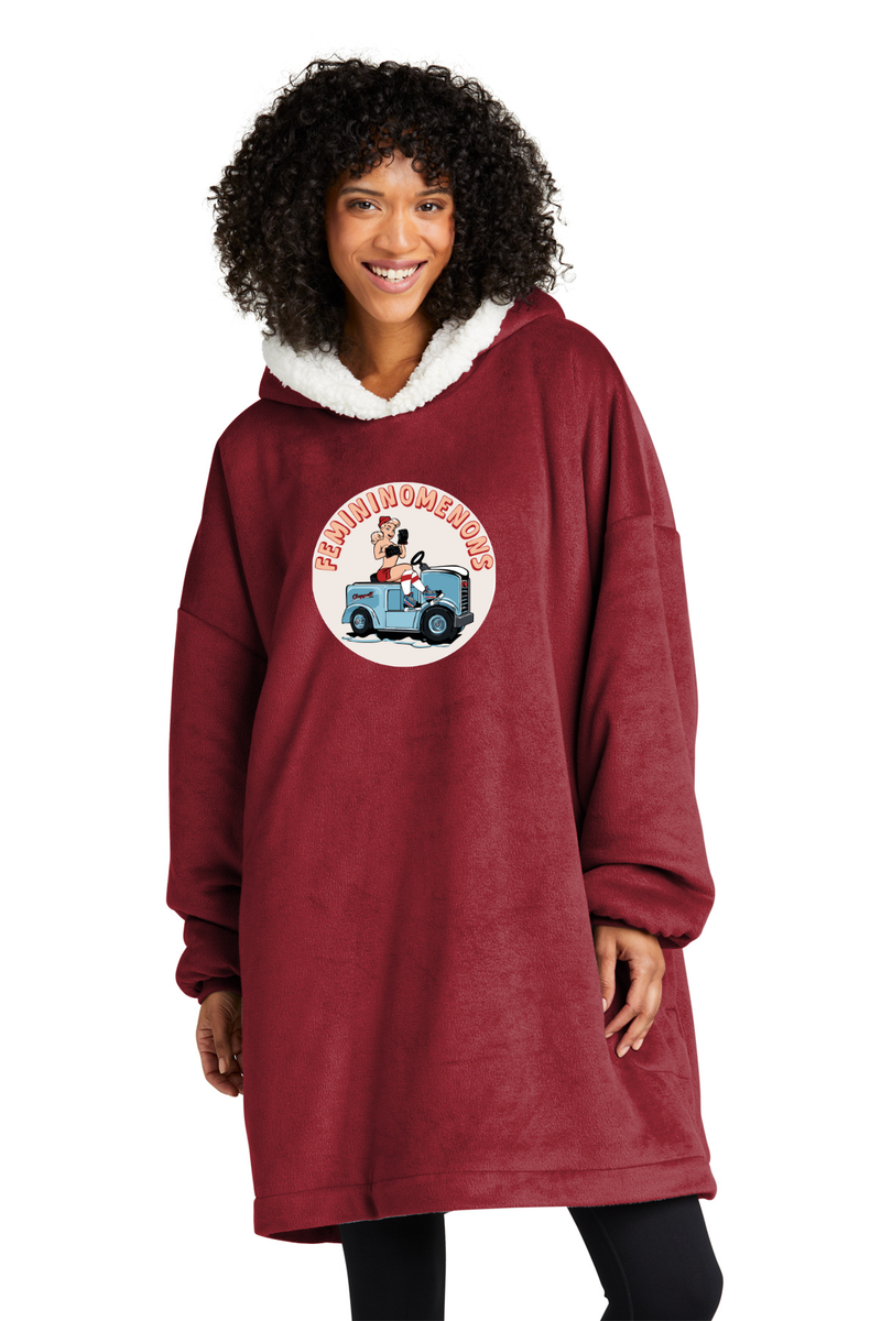 Load image into Gallery viewer, Femininomenons Mountain Lodge Wearable Blanket

