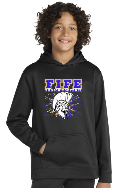 Fife Junior Youth Performance Hoodie (Choose Logo)