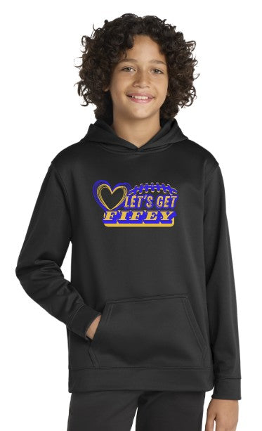 Fife Junior Youth Performance Hoodie (Choose Logo)