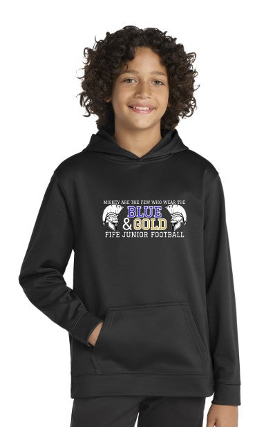 Load image into Gallery viewer, Fife Junior Youth Performance Hoodie (Choose Logo)
