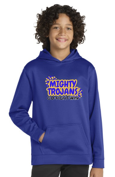Load image into Gallery viewer, Fife Junior Youth Performance Hoodie (Choose Logo)
