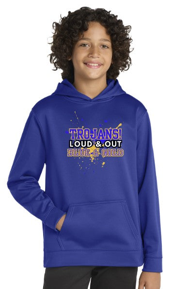 Load image into Gallery viewer, Fife Junior Youth Performance Hoodie (Choose Logo)
