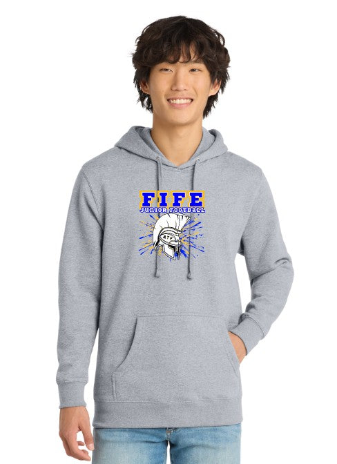 Load image into Gallery viewer, Fife Junior Football Adult Fleece Hoodie
