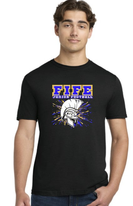 Fife Junior Football Softstyle Cotton Short Sleeve T-Shirt