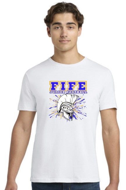 Load image into Gallery viewer, Fife Junior Football Softstyle Cotton Short Sleeve T-Shirt
