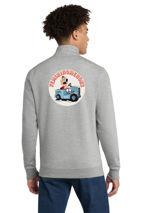 Load image into Gallery viewer, Femininomenons Double Logo V.I.T. 1/2 Zip Fleece
