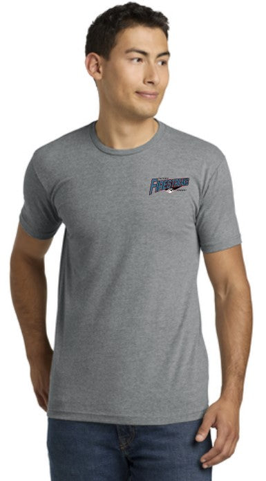 Tacoma Firestreaks Cotton/Poly Blend Adult Tshirt w/ Number
