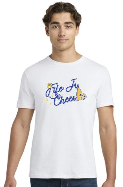 Load image into Gallery viewer, Fife Jr Cheer Softstyle Cotton Short Sleeve T-Shirt
