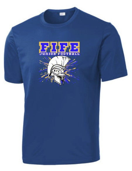 Load image into Gallery viewer, Fife Junior Football Performance Short Sleeve T-Shirt
