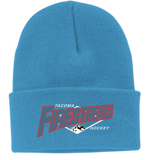 Load image into Gallery viewer, Tacoma Firestreaks Solid Knit Beanie
