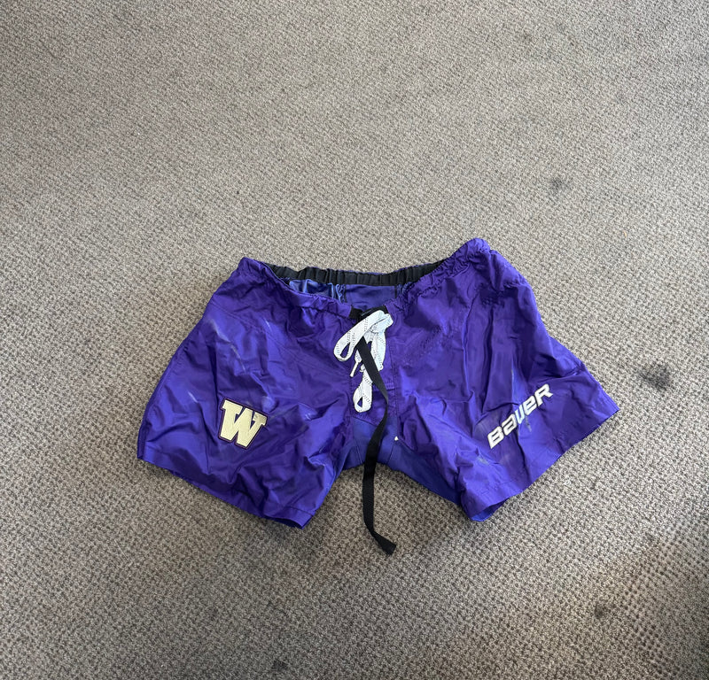 Load image into Gallery viewer, Used Washington Huskies Goalie Hockey Pants Shell (Sr. X-Large)
