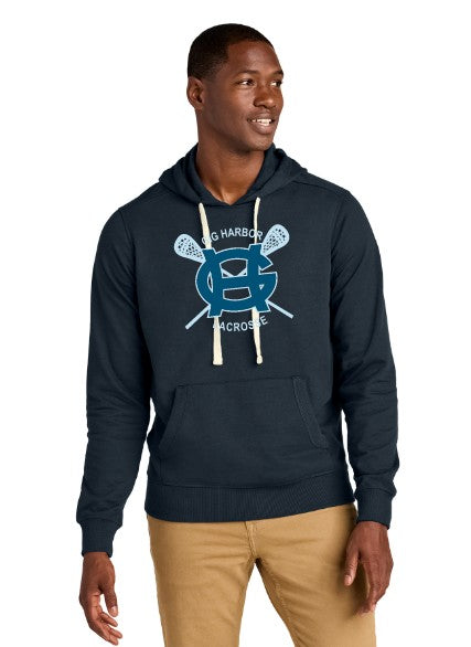 Load image into Gallery viewer, GH Lacrosse C FREE Re-Fleece Hoodie (Crossing Sticks Logo)
