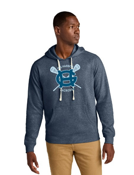 Load image into Gallery viewer, GH Lacrosse C FREE Re-Fleece Hoodie (Crossing Sticks Logo)
