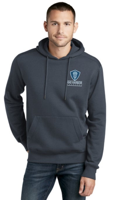 GH Lacrosse Perfect Weight Hoodie (Small Shield Logo)