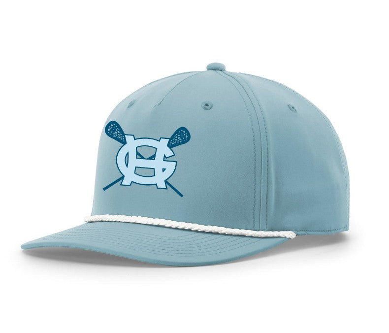 Load image into Gallery viewer, GH Lacrosse Richardson 5 Panel Snapback Rope Cap
