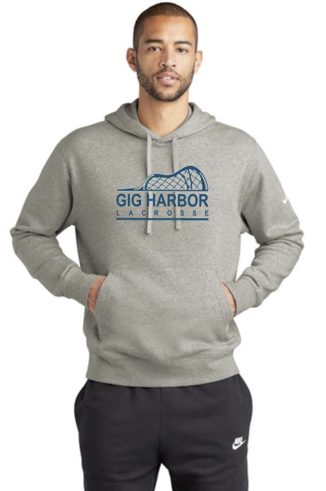 GH Lacrosse Nike Club Fleece Pullover (Stick Logo)