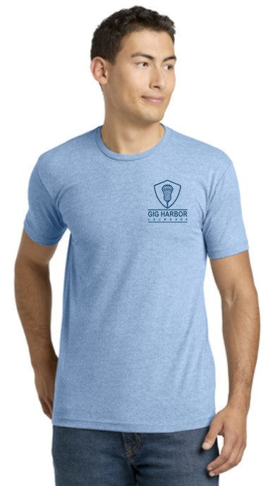 GH Lacrosse CVC Blend Tshirt (Small Shield Logo)