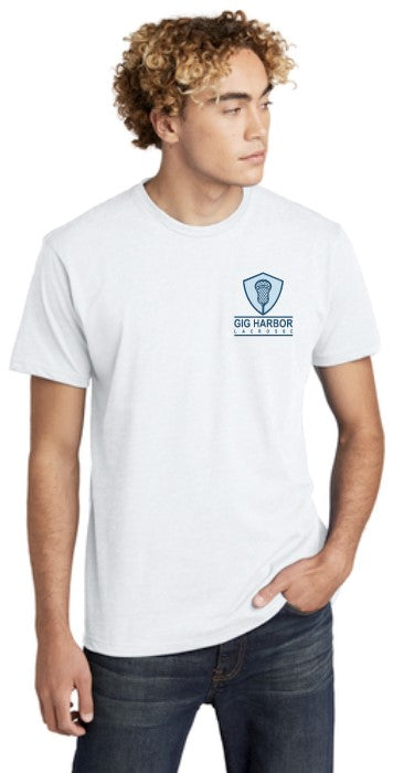 GH Lacrosse CVC Blend Tshirt (Small Shield Logo)