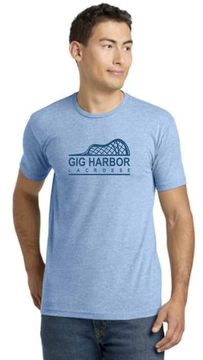 GH Lacrosse CVC Blend Tshirt (Side Stick Logo)